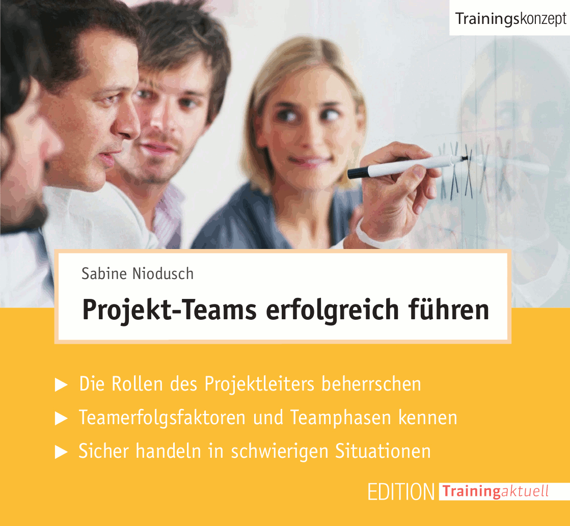 Bild zur CD, Trainingskonzept: Projekt-Teams erfolgreich f�hren