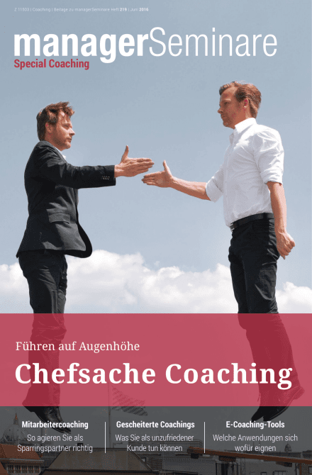 Extraheft  Chefsache Coaching