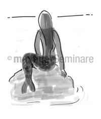 Grafik Meerjungfrau