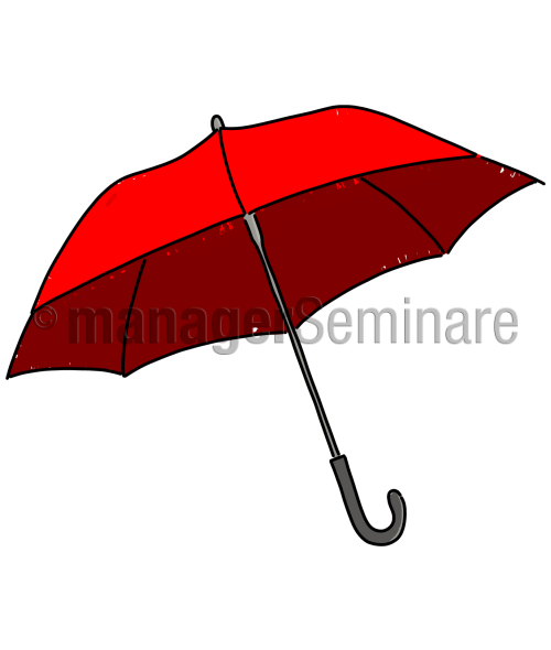 Zeichnung Schirm