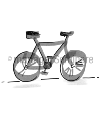 Zeichnung Fahrrad