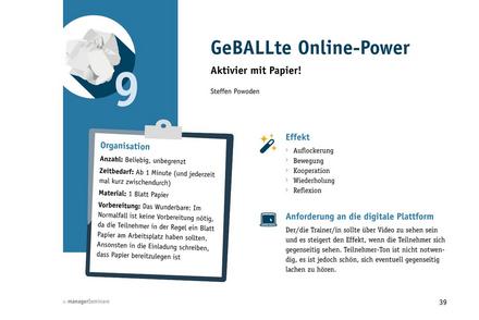 Tool  Online-Trainingsspiel: GaBALLte Online-Power