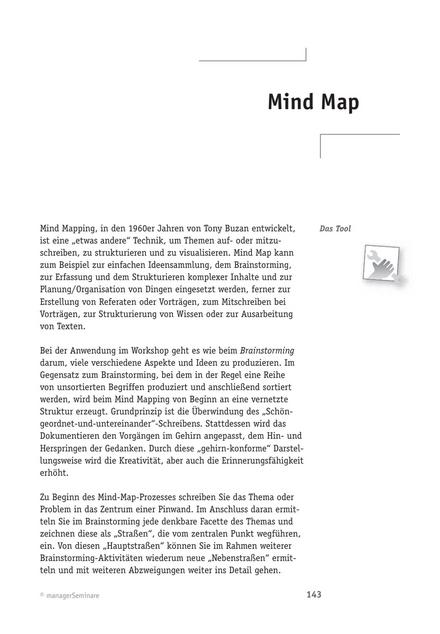 zum Tool: Problemlösungs-Tool: Mind Map