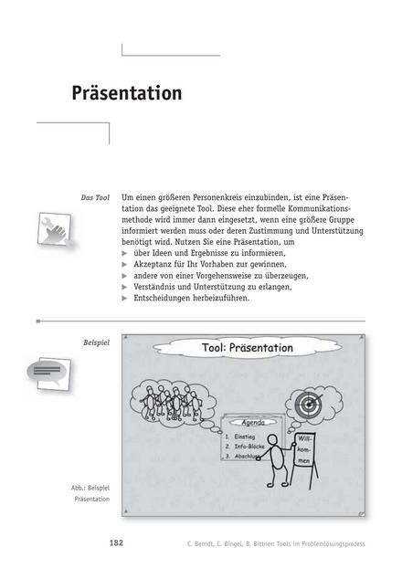 Tool  Problemlösungs-Tool: Präsentation