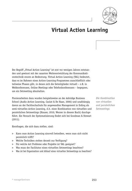 Tool  Virtual Action Learning