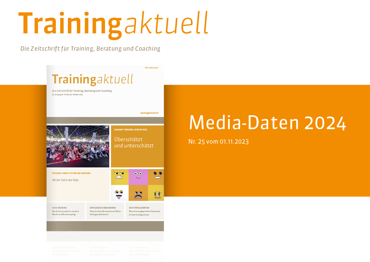 Mediadaten 2024 Trainermagazin Trainingaktuell