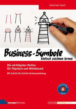 Bild zum Buch, Business-Symbole einfach zeichnen lernen