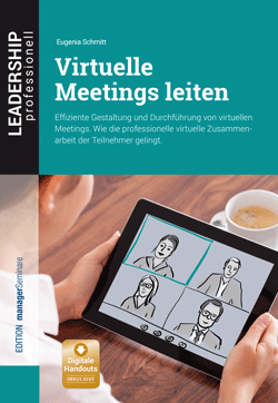Buch Unternehmensführung: Virtuelle Meetings leiten