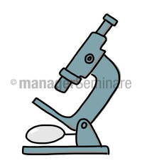 Zeichnung: Mikroskop