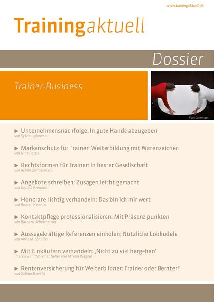 Dossier Trainer-Business