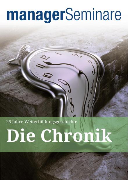 Dossier Die Chronik - 25 Jahre Weiterbildungsgeschichte