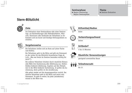 Trainingsspiel Stern Blitzlicht