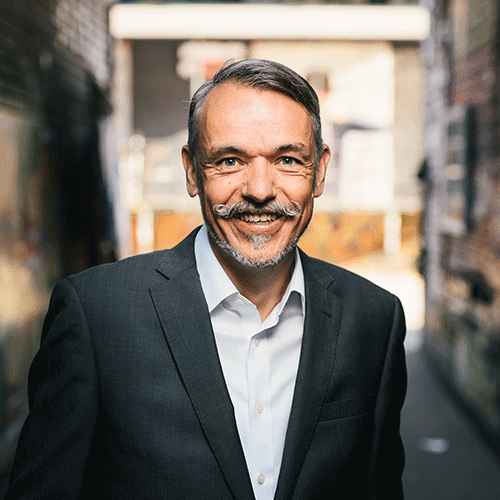 'Experimente wagen und Neuland erkunden.'