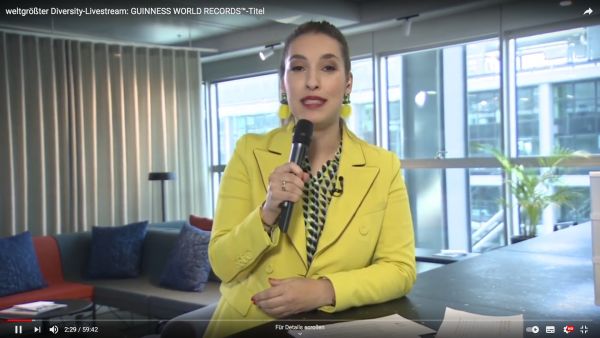 Bahn erzielt mit Diversity-Livestream Weltrekord