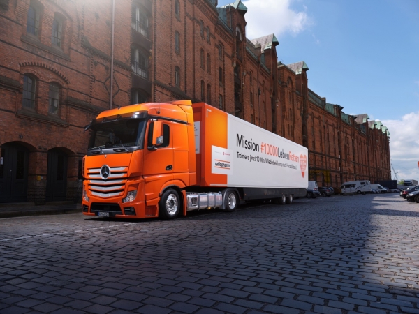 Erste-Hilfe-TrainingsTruck kommt ins Unternehmen