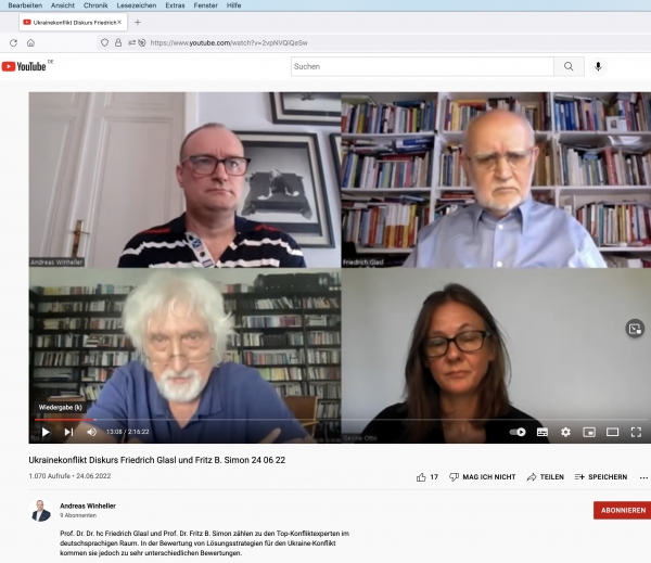 Zwei Konfliktexperten über Krieg und Frieden