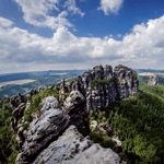 Weiter Blick in die Tiefe