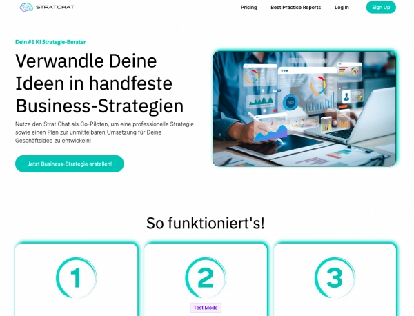 KI-Tool hilft bei der Entwicklung einer Business-Strategie
