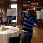 Trainieren aus dem Hintergrund