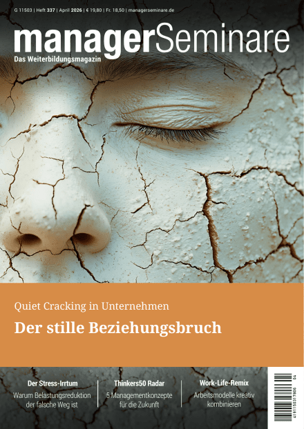 Cover managerSeminare 337 vom 27.03.2026
