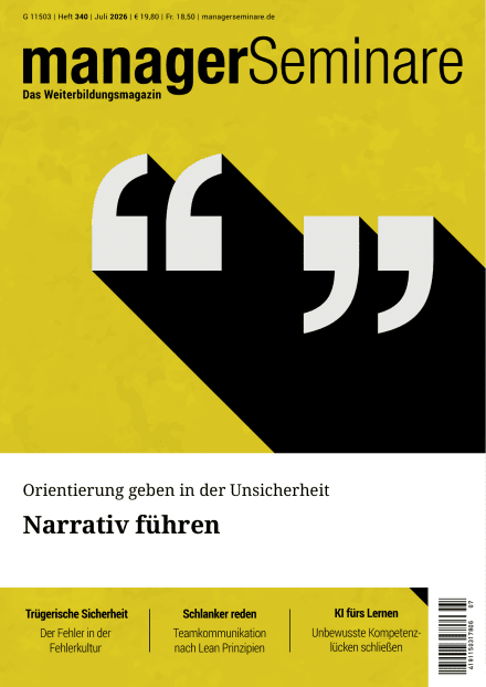 Cover managerSeminare 340 vom 26.06.2026