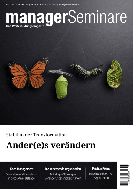 Cover managerSeminare 341 vom 31.07.2026