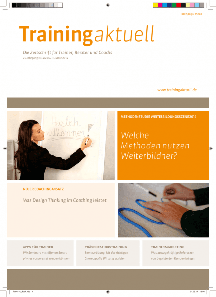 Cover Training aktuell 04/14 vom 31.03.2014