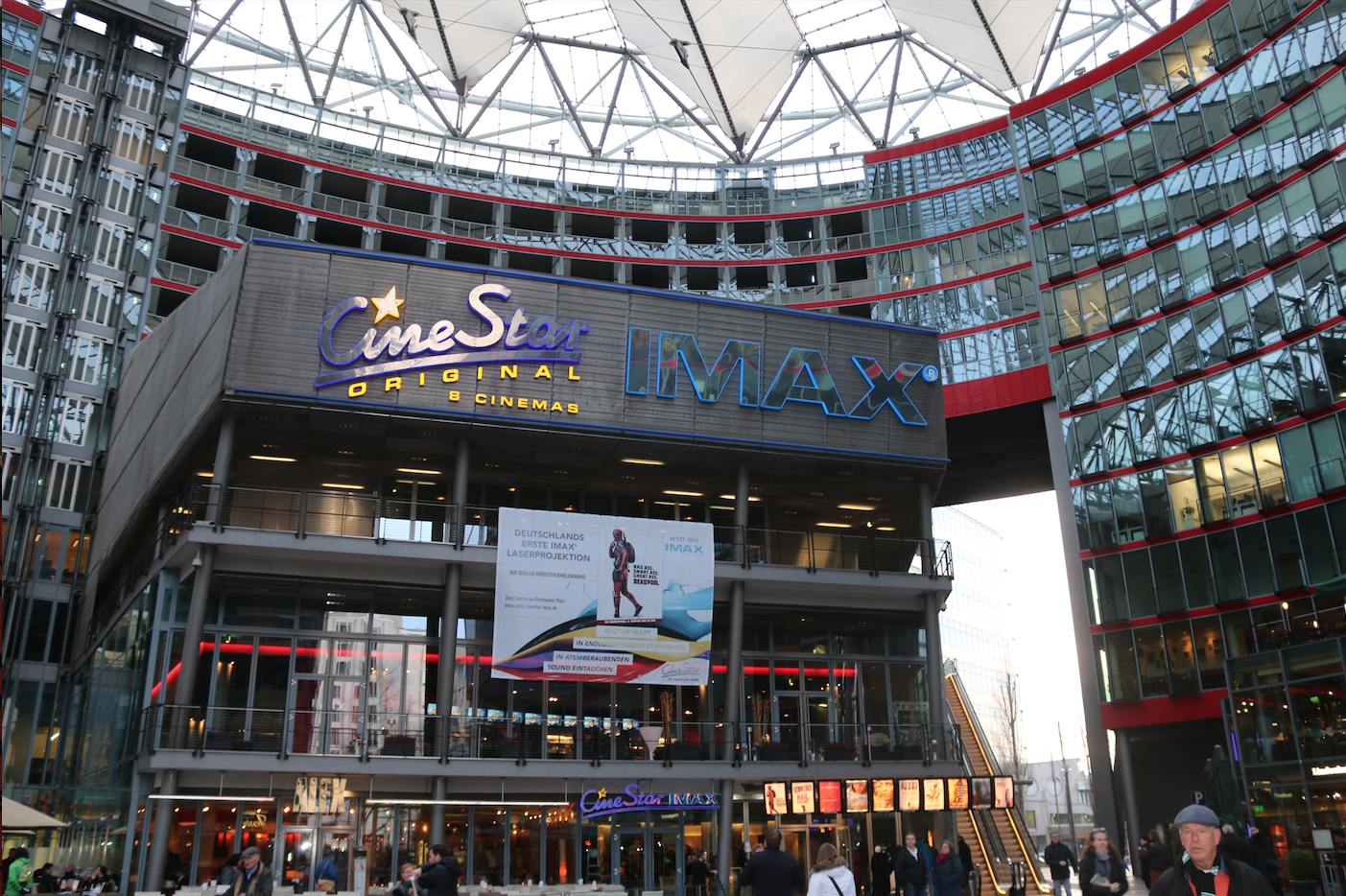 Dialog auf dem roten Teppich