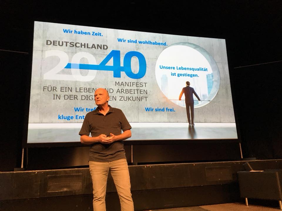 Vortragsmarathon mit Sendebewusstsein zum Thema New Work