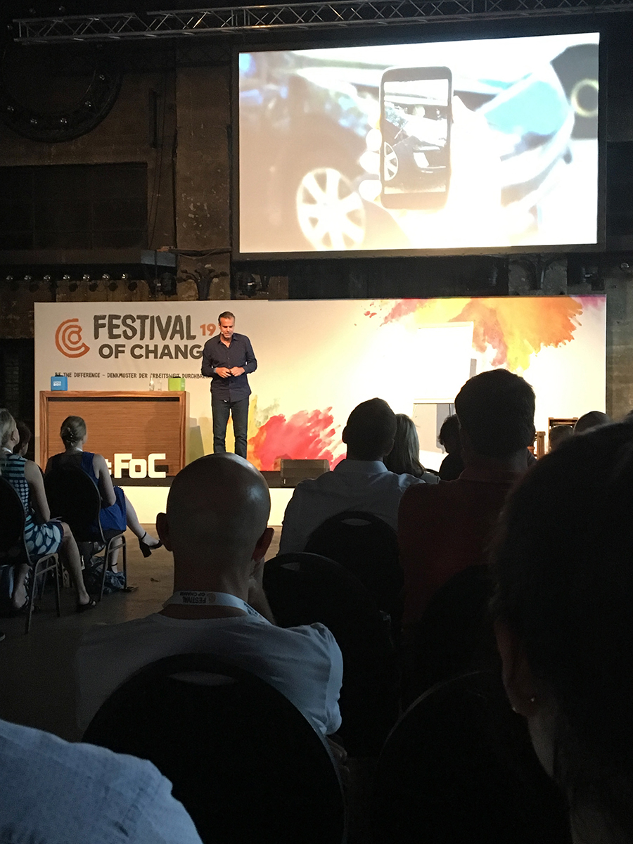 Ein bisschen Festival für den Change