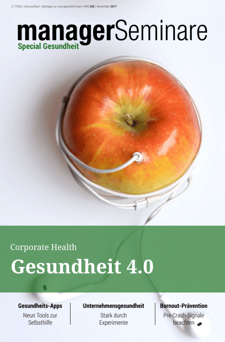 Extraheft  Corporate Health: Gesundheit 4.0