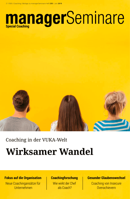 Extraheft  Coaching in der VUKA-Welt: Wirksamer Wandel