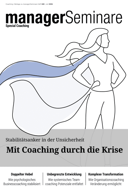Extraheft  Mit Coaching durch die Krise