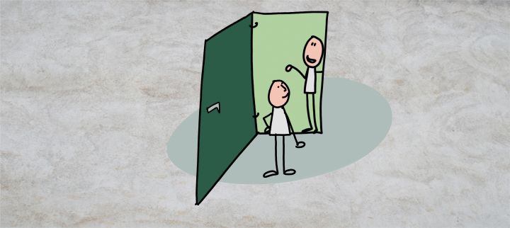 Moderative Führung zwischen Tür und Angel