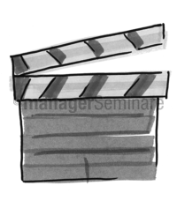 Zeichnung Filmklappe