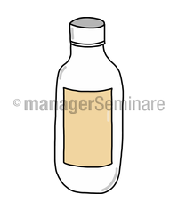 Grafik Flasche
