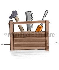 Zeichnung: Werkzeugkasten