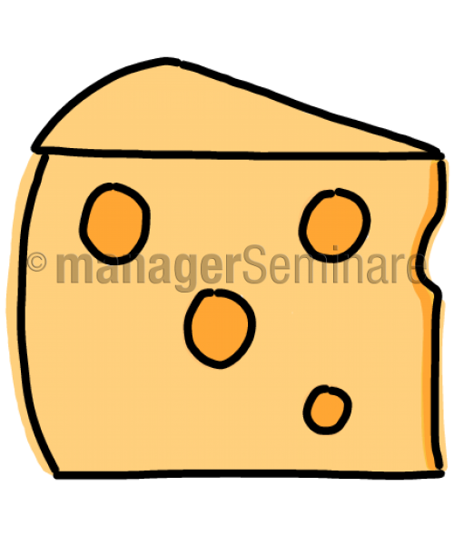 Zeichnung Käse