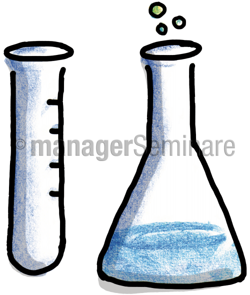 Grafik Reagenzgläser