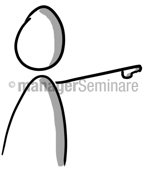 Grafik Schuld zuweisen