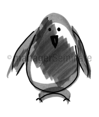 Zeichnung Vogel