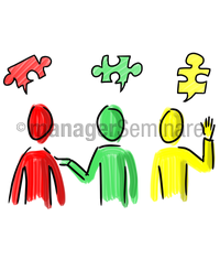 Zeichnung Wertschätzende Kommunikation