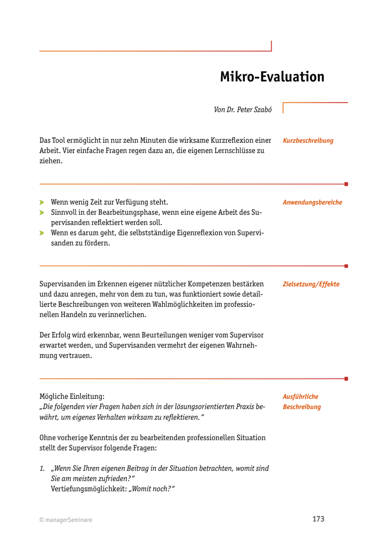 zum Tool: Supervisions-Tool: Mikro-Evaluation