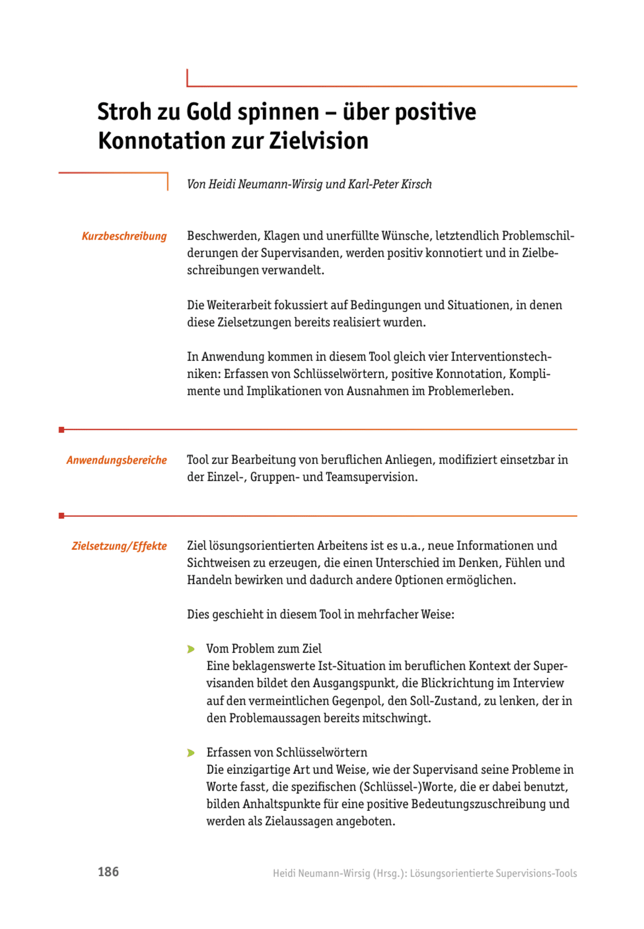 zum Tool: Supervisions-Tool: Stroh zu Gold spinnen – über positive Konnotation zur Zielvision