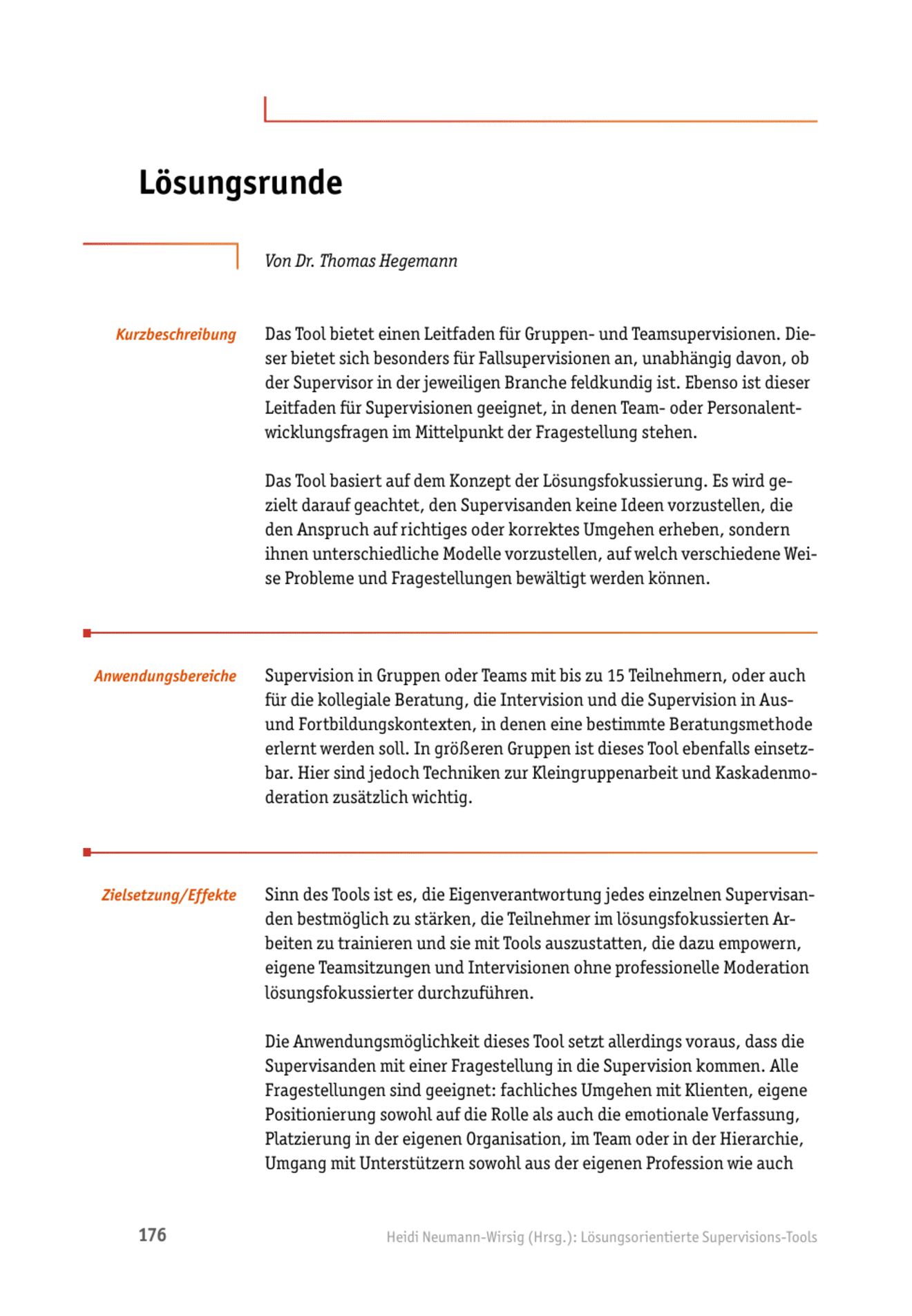 zum Tool: Supervisions-Tool: Lösungsrunde