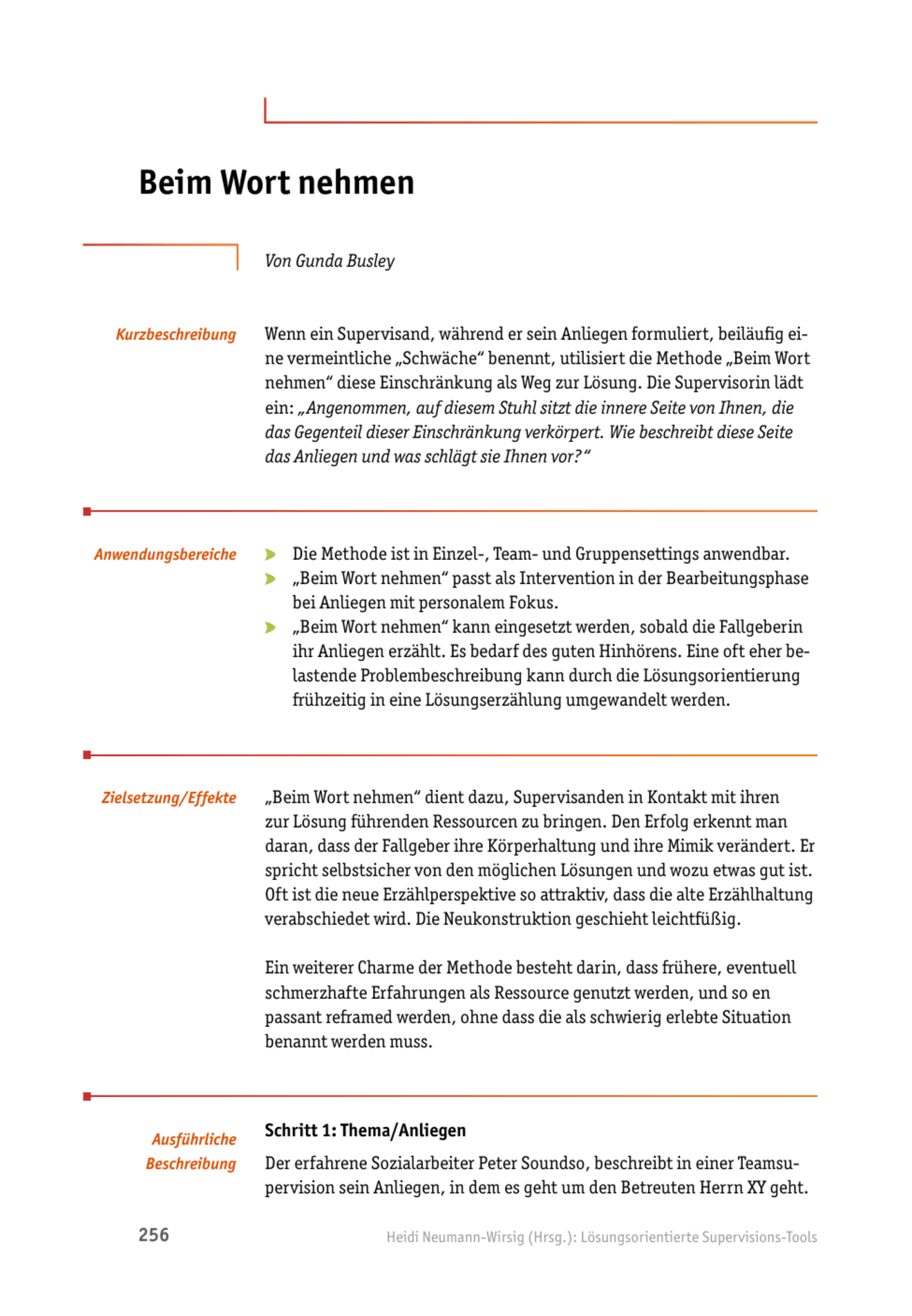 zum Tool: Supervisions-Tool: Beim Wort nehmen