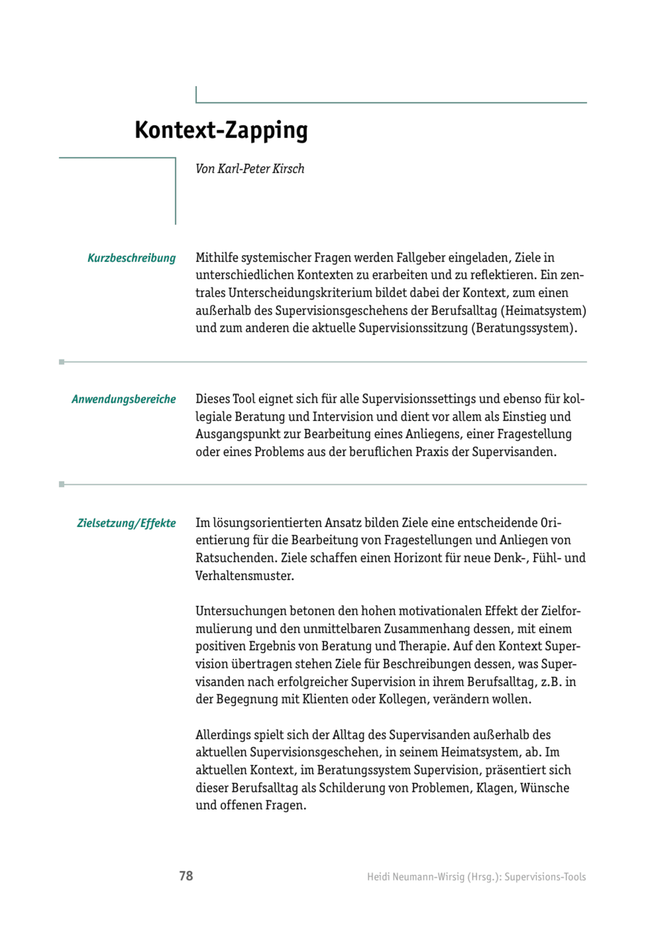 zum Tool: Supervisions-Tool: Kontext-Zapping
