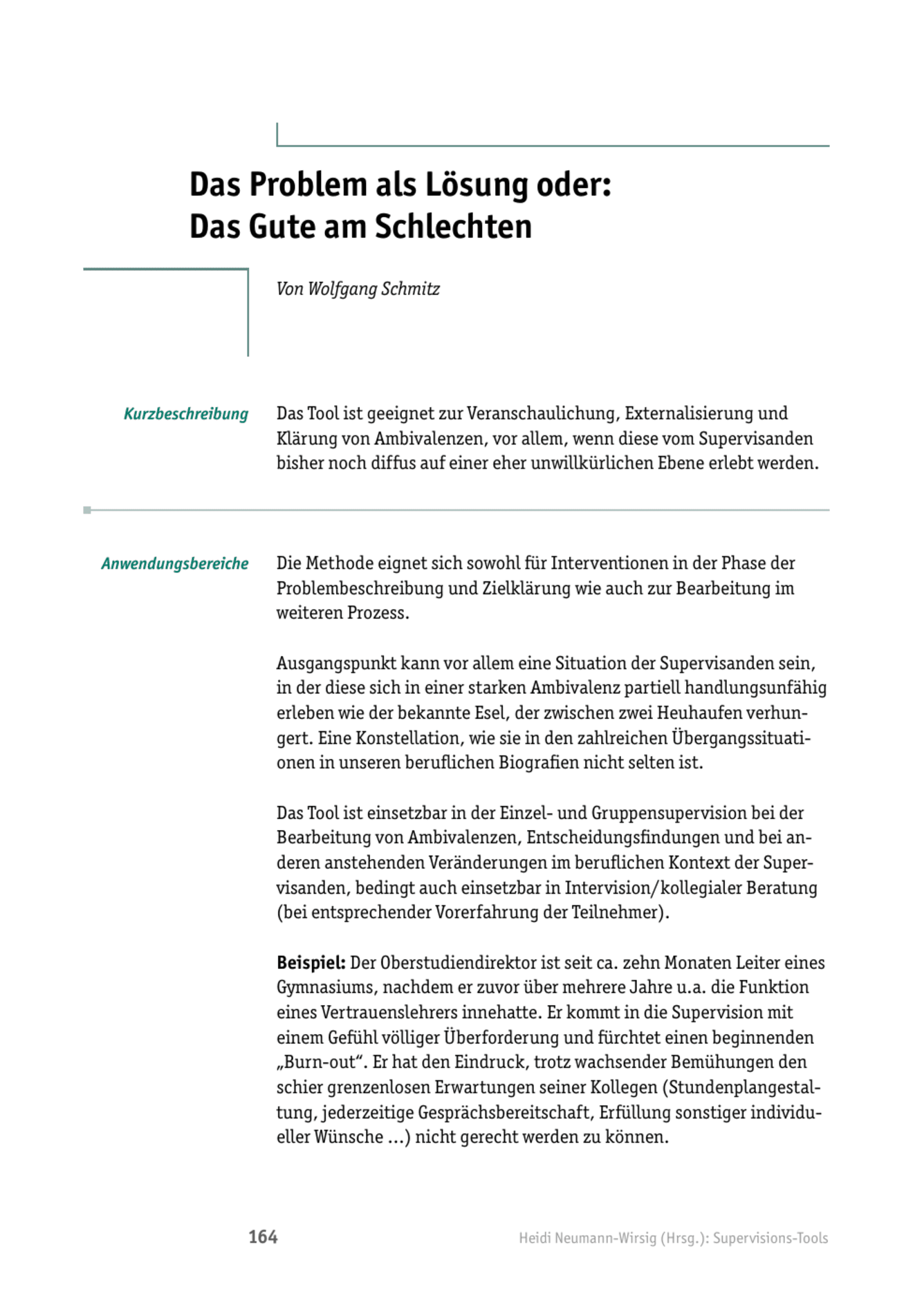 Supervisions-Tool: Das Problem als Lösung