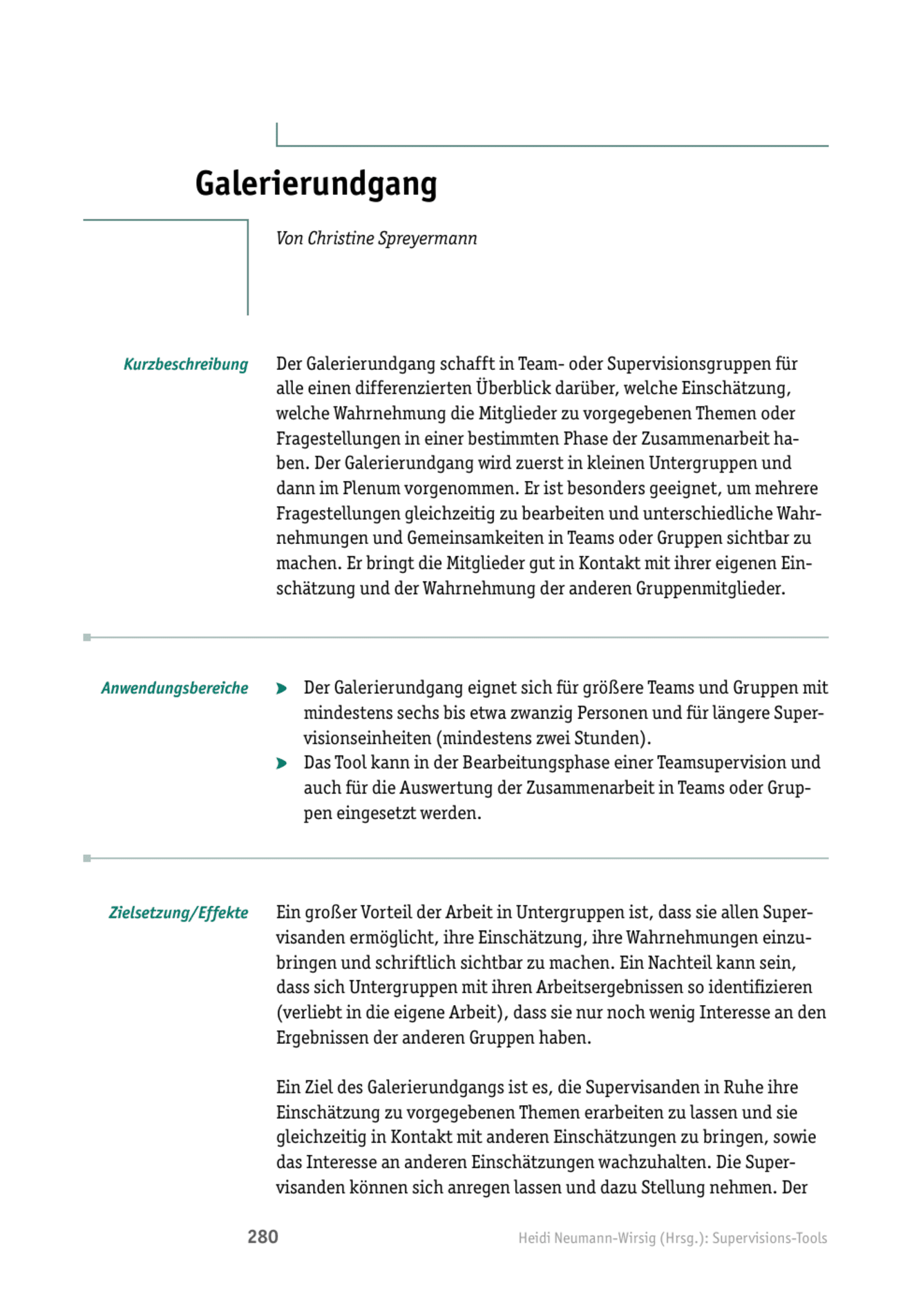 zum Tool: Supervisions-Tool: Galerierundgang