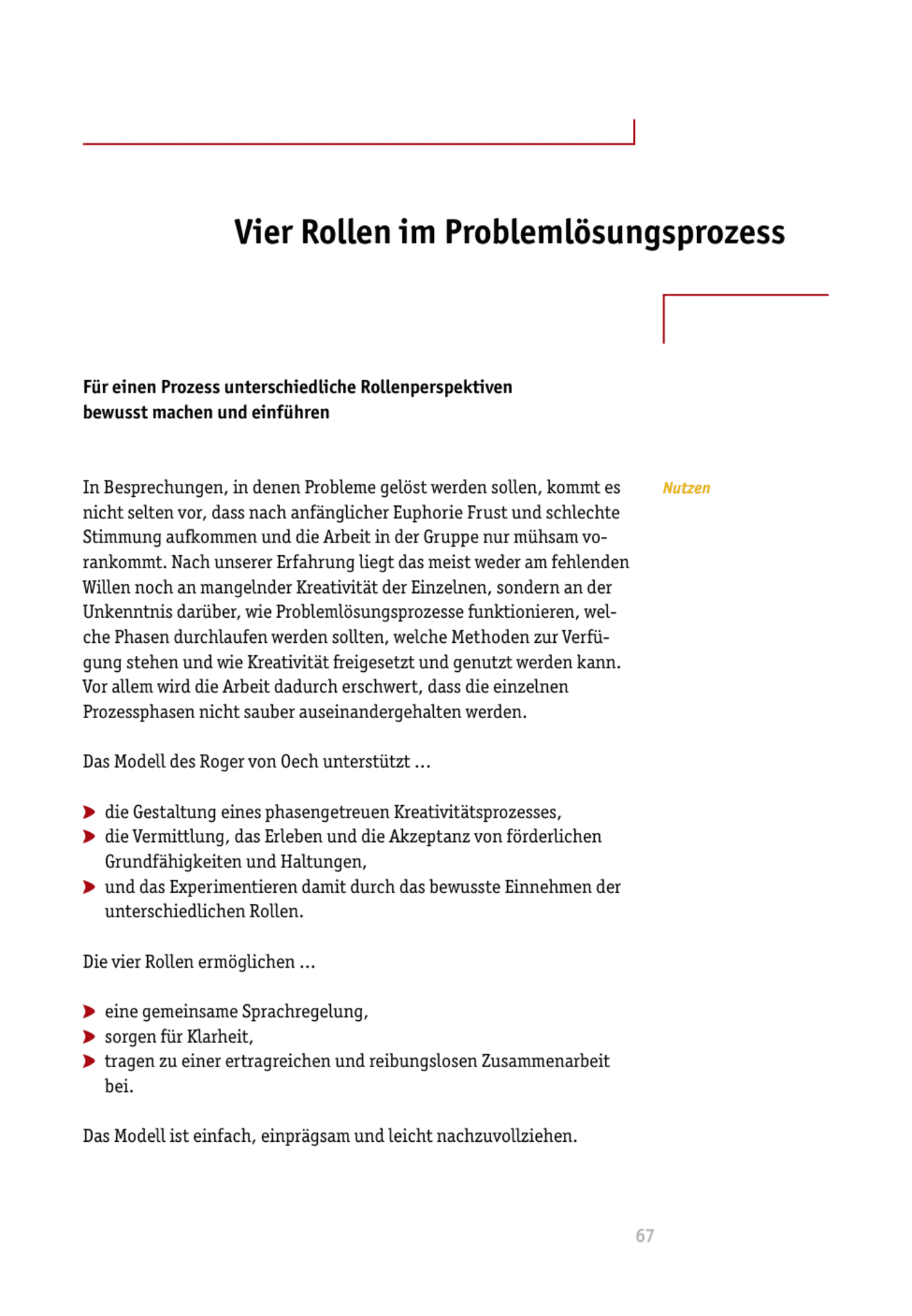 zum Tool: Moderations-Tool: Vier Rollen im Problemlösungsprozess
